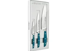 Coffret 3 couteaux de cuisine Arcos Brooklyn : Office + Universel + Santoku