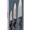 Coffret 3 couteaux de cuisine Arcos Universal manches 3 rivets