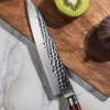 Coffret 2 couteaux de cuisine Fukito Rosewood Damas 67 couches : Universel + Chef