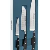 Coffret 3 couteaux de cuisine Riviera Arcos forgés (Chef+Santoku+Office)