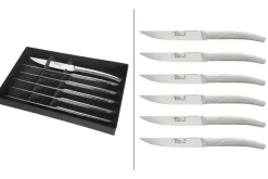 Coffret 6 couteaux de table forgés monobloc Le Thiers Goyon-Chazeau