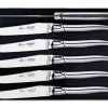 Coffret 6 couteaux de table Laguiole Arbalète G.DAVID 23cm tout inox
