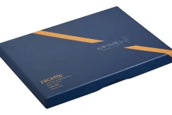 Coffret 4 couteaux de table Opinel Facette manche olivier lame 11cm inox lisse