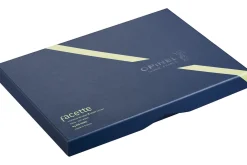 Coffret 4 couteaux de table Opinel Facette manche frêne lame 11cm inox lisse