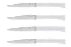 Coffret 4 couteaux de table Opinel Bon Appétit + lame 11cm en inox manche en polymère nuage