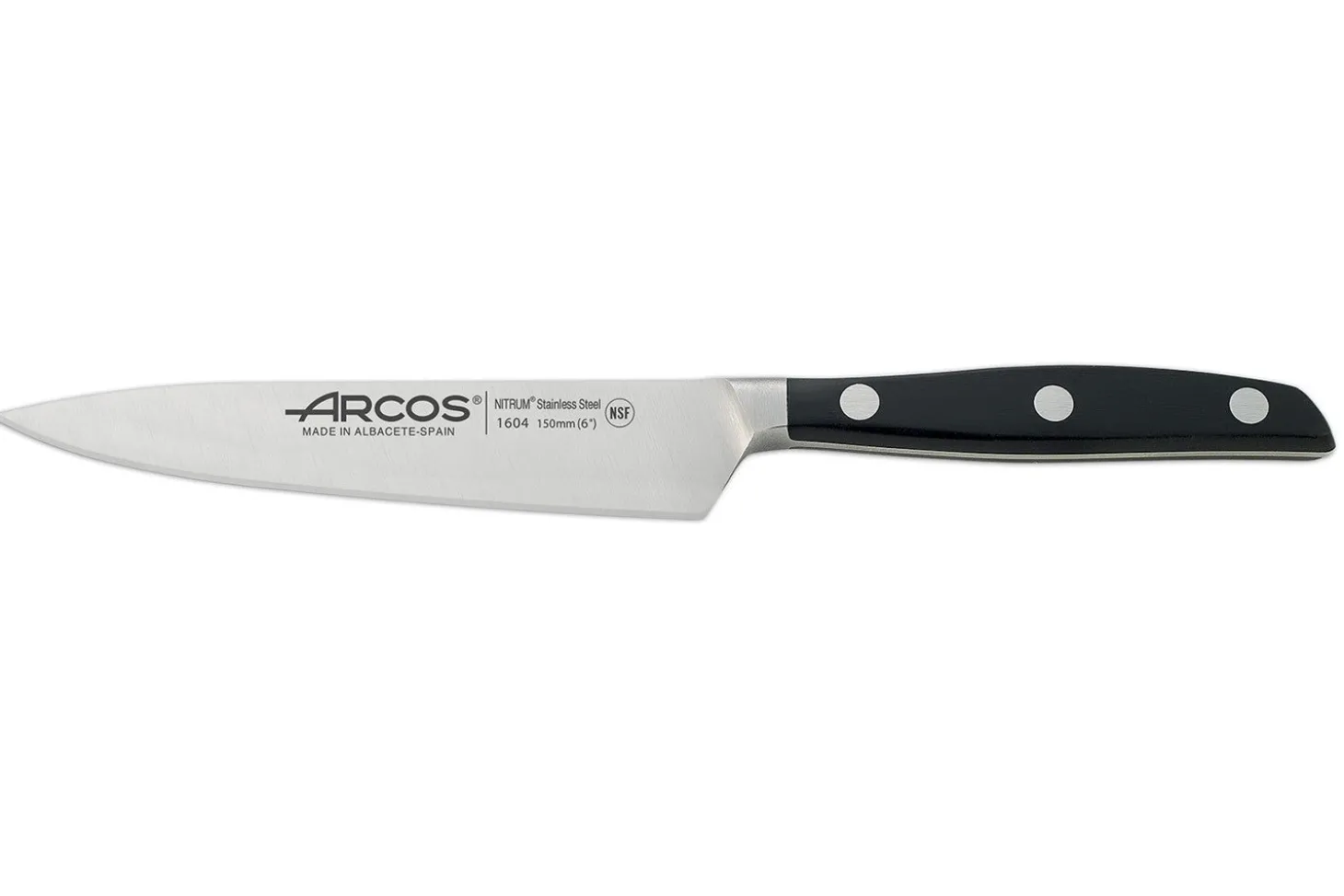 Coffret 3 couteaux forgés Arcos Manhattan tranchant extrême