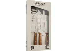 Coffret 3 couteaux à fromage Arcos Nordika