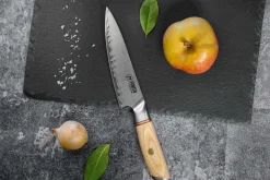 Coffret 3 couteaux Fukito Pakka San Mai Chef + Universel + Office