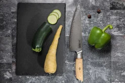 Coffret 2 couteaux Fukito Pakka San Mai Chef + Office