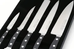 Coffret 5 couteaux Güde Alpha en acier forgé