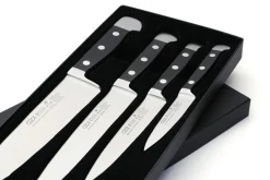 Coffret 4 couteaux Güde Alpha en acier forgé