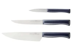 Coffret 3 couteaux Intempora Opinel office + découper + chef