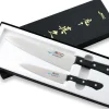 Coffret 2 couteaux japonais MAC Chef : Universel + Chef