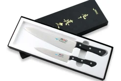Coffret 2 couteaux japonais MAC Chef : Universel + Chef
