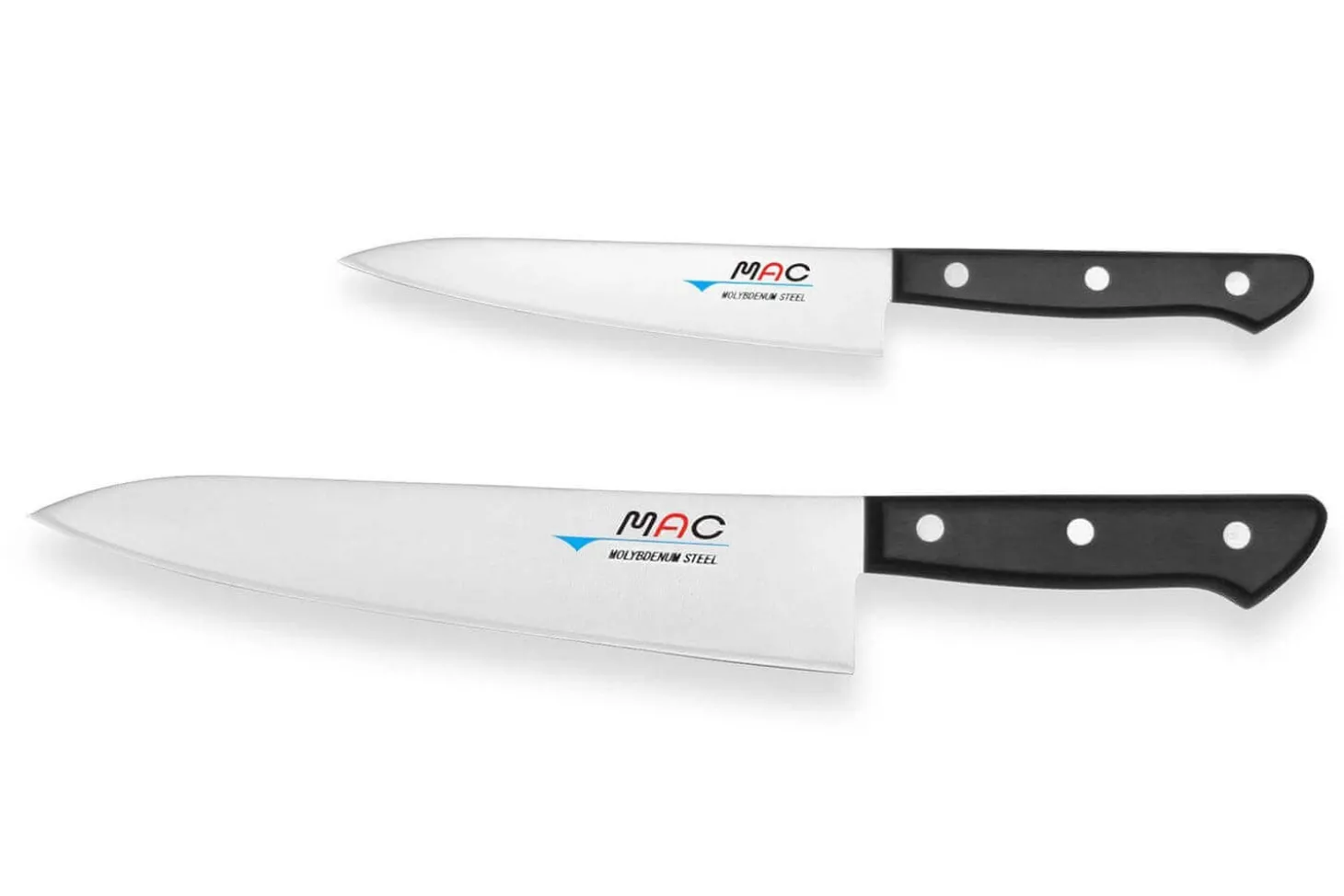 Coffret 2 couteaux japonais MAC Chef : Universel + Chef