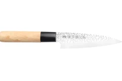 Coffret 2 couteaux japonais Satake Cutlery Tsuchime santoku + deba