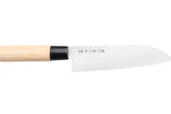 Coffret 2 couteaux japonais Satake Cutlery Tsuchime santoku + deba