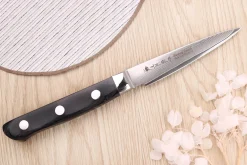 Coffret 3 couteaux japonais Satake Cutlery damas 69 couches chef + universel + office