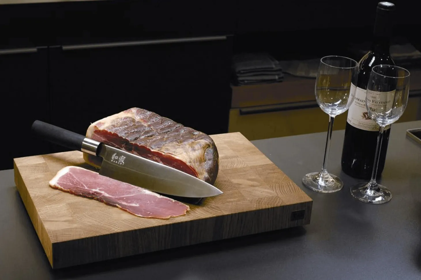 Coffret 3 couteaux Kai Wasabi Black : Universel 10cm et 15cm et Chef 20cm