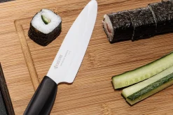 Coffret 3 couteaux Kyocera céramique santoku + office + petit office