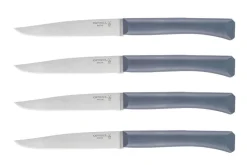Coffret 4 couteaux Opinel Bon Appétit+ Anthracite 11cm inox