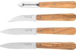 Coffret 4 couteaux Opinel Les Essentiels Olivier