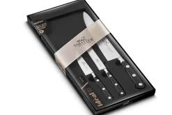 Coffret 3 couteaux SABATIER Idéal Inox 100% forgé et français