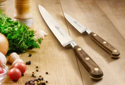 Coffret 2 couteaux Sabatier Perigord Office 10cm + Santoku 18cm
