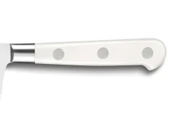 Coffret 2 couteaux Sabatier Toque blanche 100% forgé office + santoku