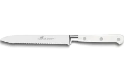 Coffret 3 couteaux Sabatier Toque blanche 100% forgé manches rivetés