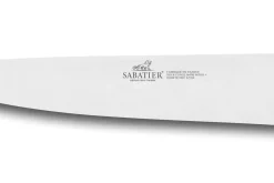Coffret 3 couteaux Sabatier Toque blanche 100% forgé manches rivetés
