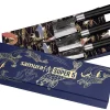 Coffret 3 couteaux Samura Super 5 damas : universel + santoku + nakiri