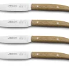 Coffret 4 couteaux à steak Arcos The Origin 11cm manches en micarta beige