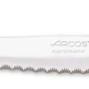 Coffret 4 couteaux à steak monobloc Arcos acier inox microdentées 11cm
