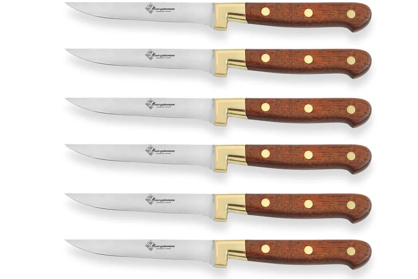 Coffret 6 couteaux à steak Prince Gastronome Au Nain