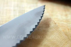 Coffret 6 couteaux à steak Trappeur Au Nain lames dentelées - Qualité française