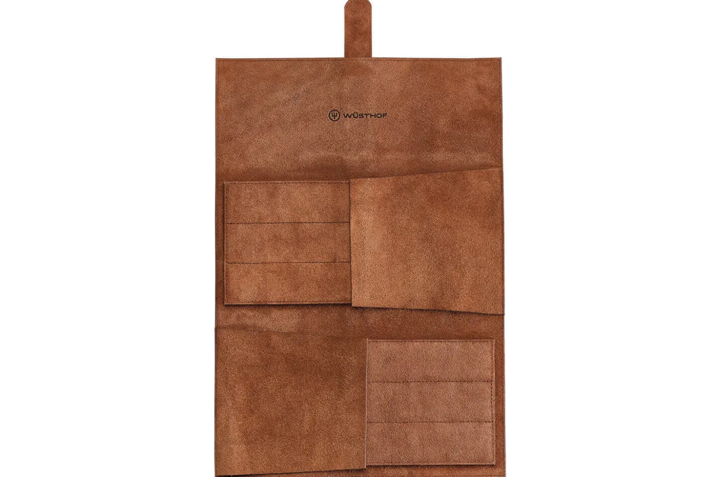 Coffret 6 couteaux à steak Wüsthof Ikon forgés 12cm avec pochette en cuir