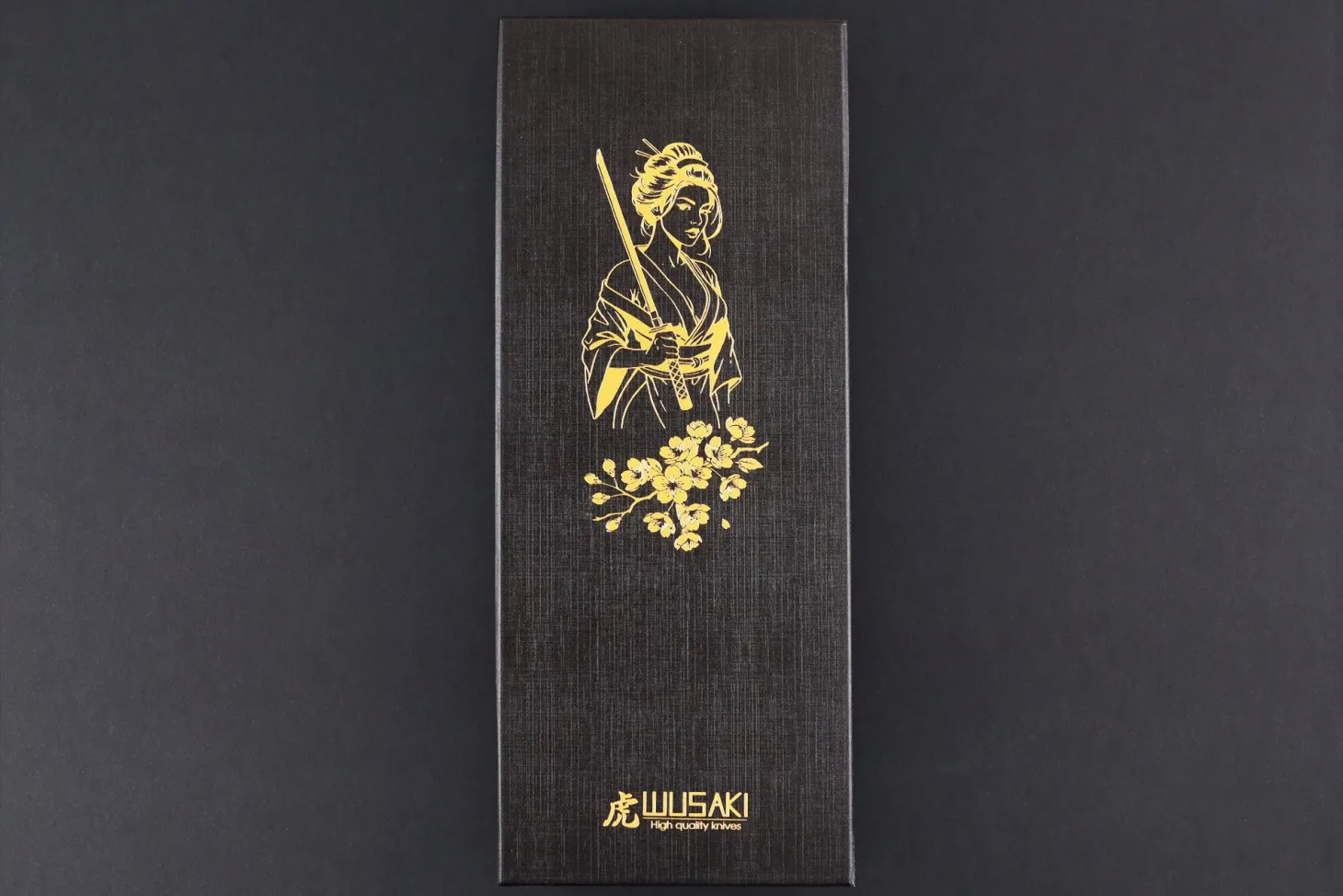 Coffret 2 couteaux Wusaki Sakin Damas 10Cr Chef + Office