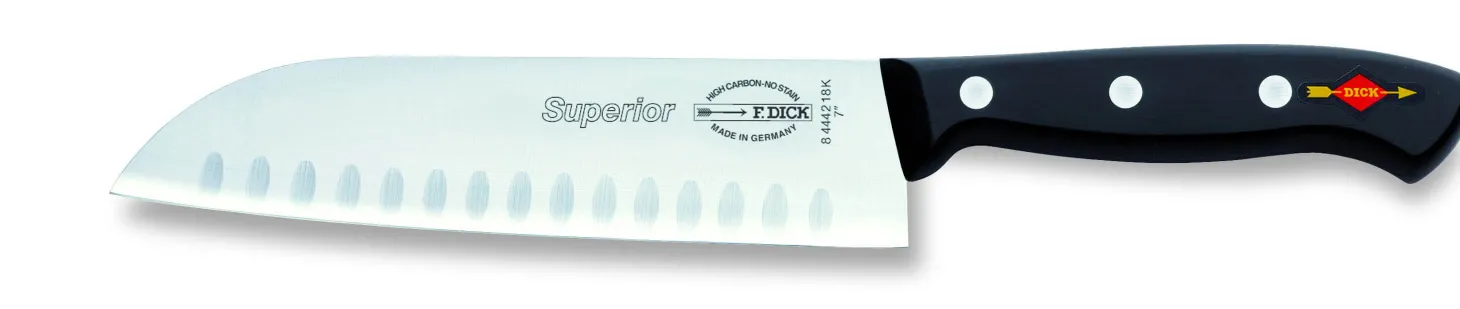 Coffret de 2 couteaux de cuisine pro DICK SUPERIOR santoku+cuisine