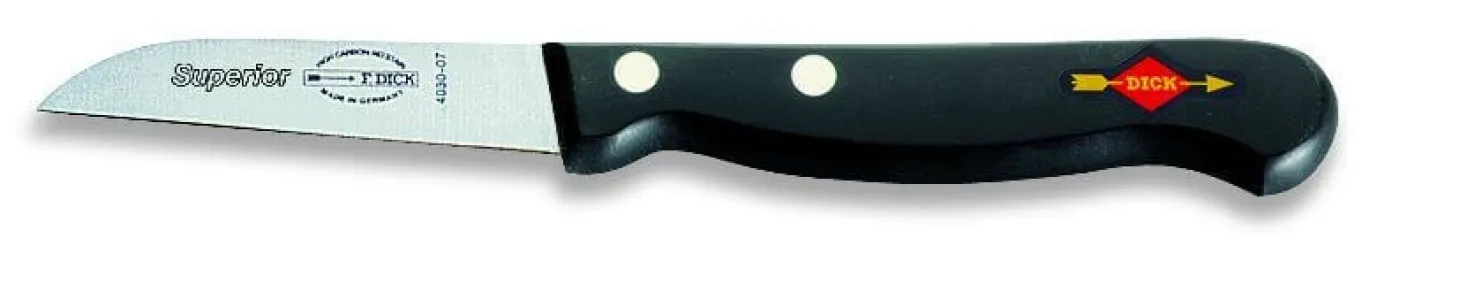 Coffret de 3 couteaux de cuisine pro DICK SUPERIOR éplucheur+légumes+universel