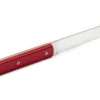 Coffret de 6 couteaux de table faits mains Perceval 888 rouge