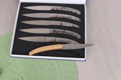 Coffret de 6 couteaux de table Le Coq Français France