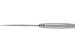 Coffret de 6 couteaux de table Laguiole en Aubrac tout inox manches brillants