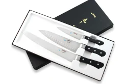 Coffret de 3 couteaux japonais MAC Professional office + chef + pain