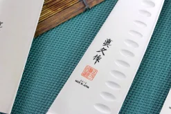 Coffret de 3 couteaux japonais MAC Professional office + chef alvéolé 20cm + chef 24cm
