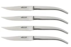 Coffret de 4 couteaux à steak Arcos Steel-Force tout en inox lame dentelée 11cm