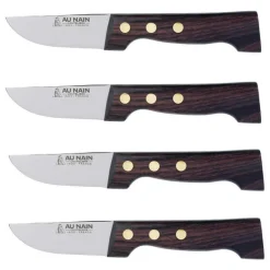 Coffret de 4 couteaux à steak le P'tit Boucher Au Nain fabrication française