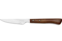 Coffret de 6 couteaux à steak/pizza Arcos lame dentelée 11cm manche en bois de hêtre compressé