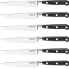 Coffret de 6 couteaux à steak Sabatier Trompette manches à rivets