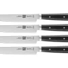 Coffret de 4 couteaux à steak Zwilling lames micro dentées 12cm